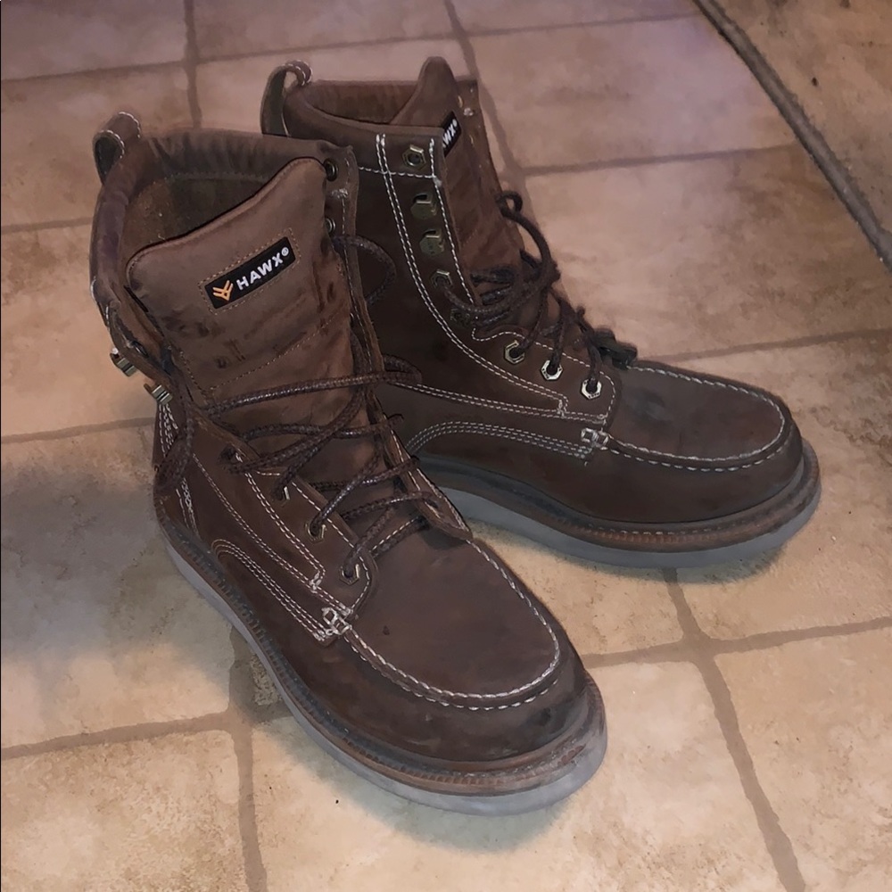 Hawx Men's 8” Soft Toe Work Boots